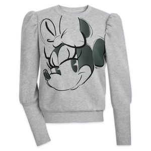 Minnie Mouse Women’s Long Sleeve Sweatshirt - Size Small